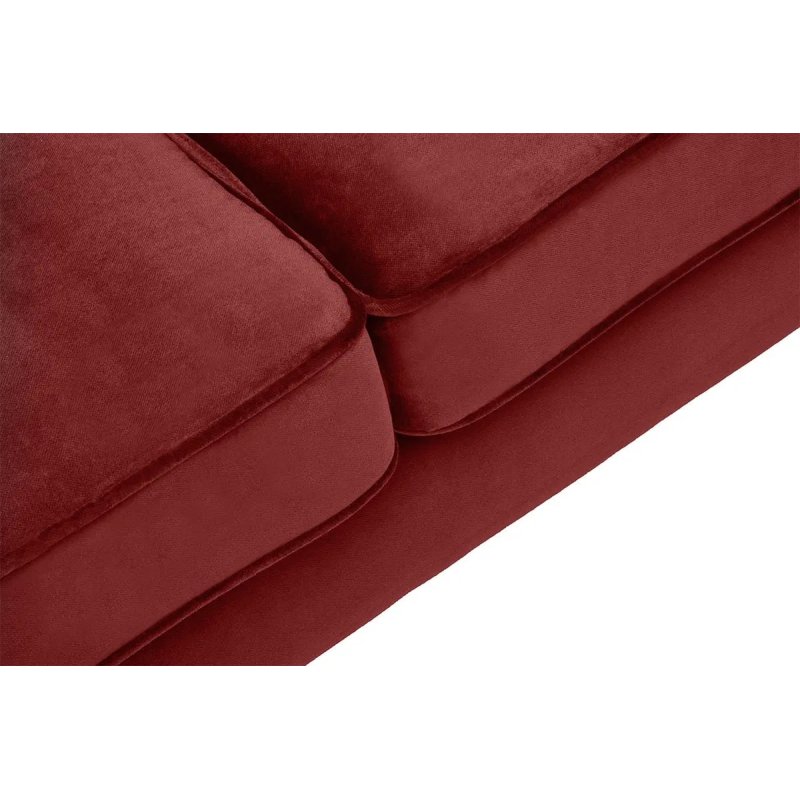 Sofa TERO, bordo, 206x89x81 cm