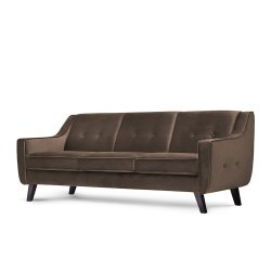 Sofa TERO, ruda, 206x89x81 cm