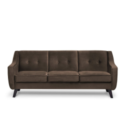 Sofa TERO, ruda, 206x89x81 cm