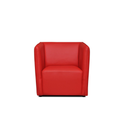 Fotelis UMBI, raudonas, 74x77x75 cm