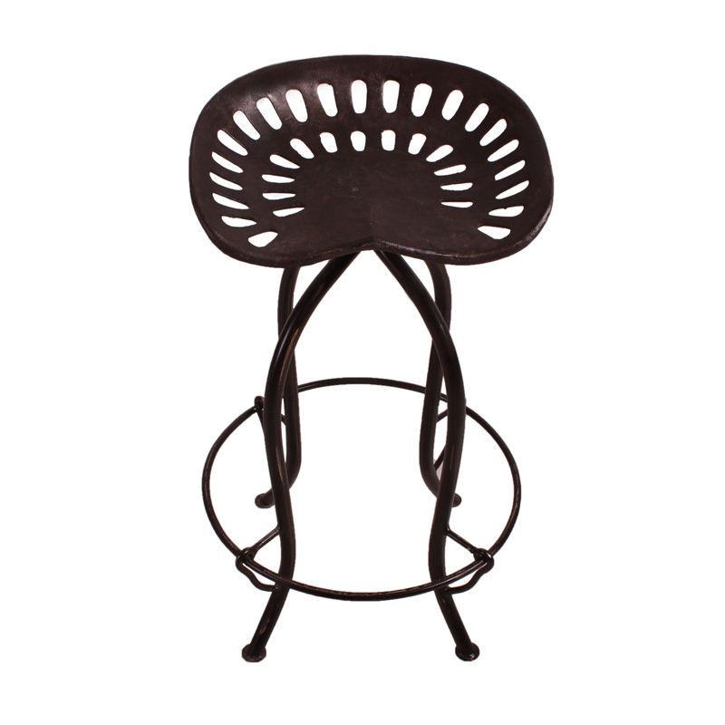 modernaus stiliaus baro kėdė, metalinėmis kojelėmis, avangardo stilius