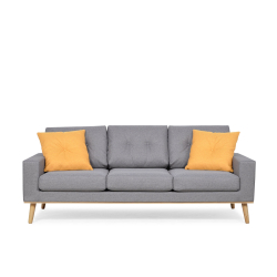 Sofa ZAPPI, pilka, 211x86x88 cm