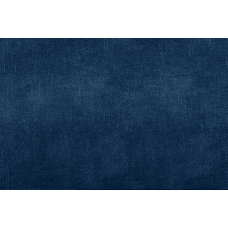 Minkštas kampas su pufu NORA, mėlynas, 250x175x87 cm