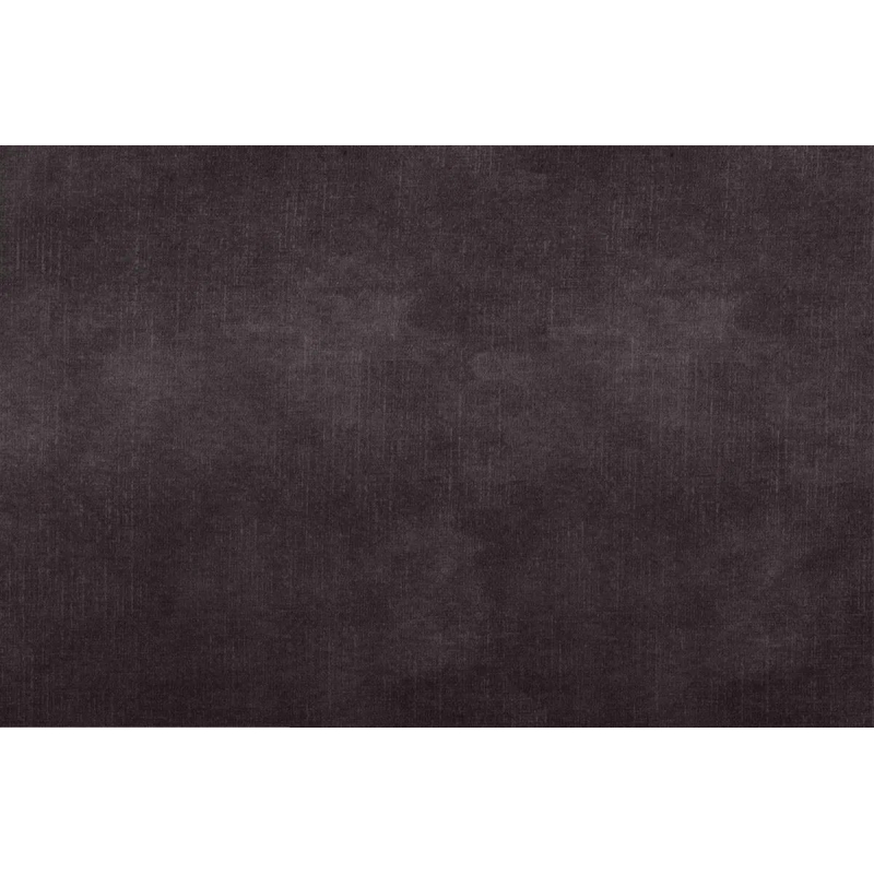 Minkštas kampas su pufu NORA, juodas, 250x175x87 cm