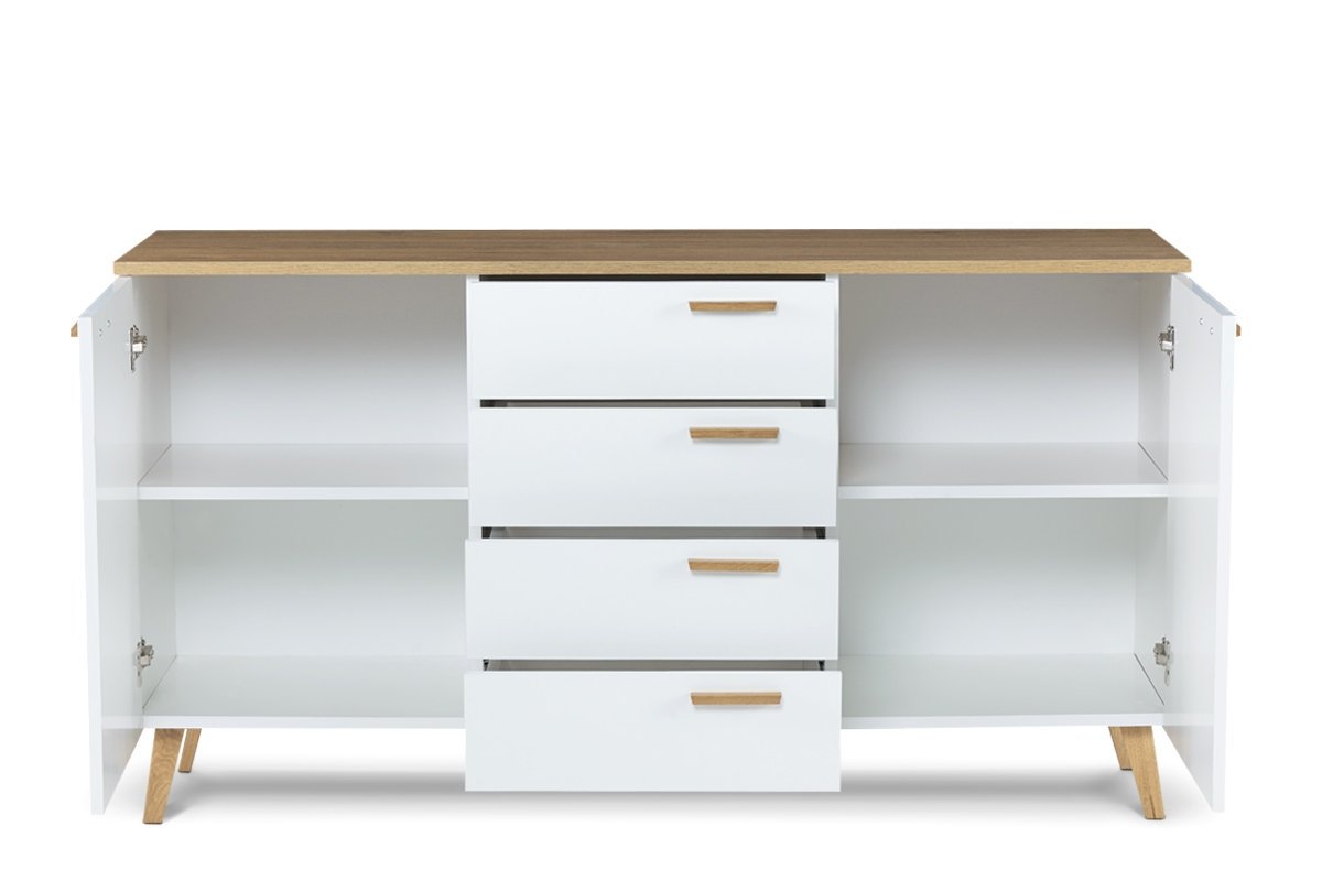 Komoda FRISO WHITE