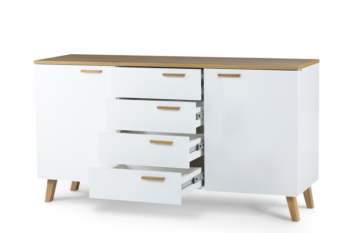 Komoda FRISO WHITE