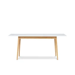 Stalas 140-180 cm FRISO WHITE (išskleidžiamas)