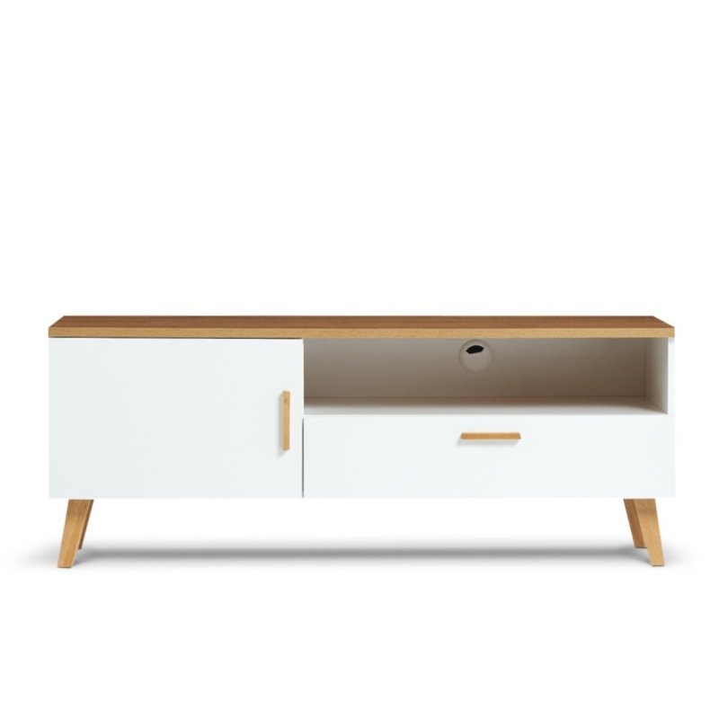 TV staliukas FRISO WHITE