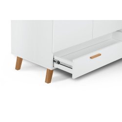 Dvidurė spinta FRISO WHITE