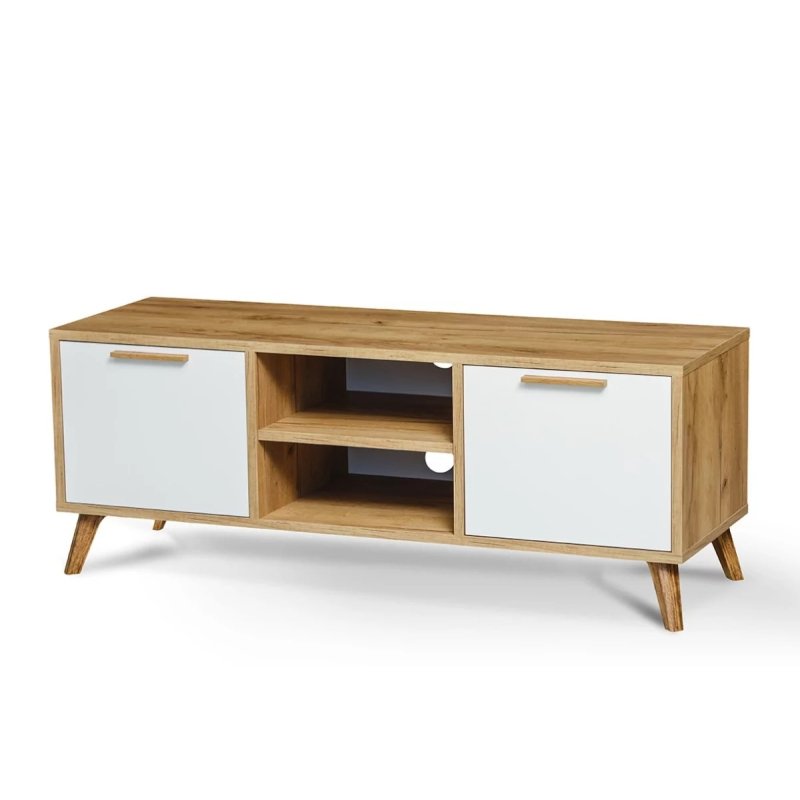 TV staliukas 120 cm NORDI WHITE