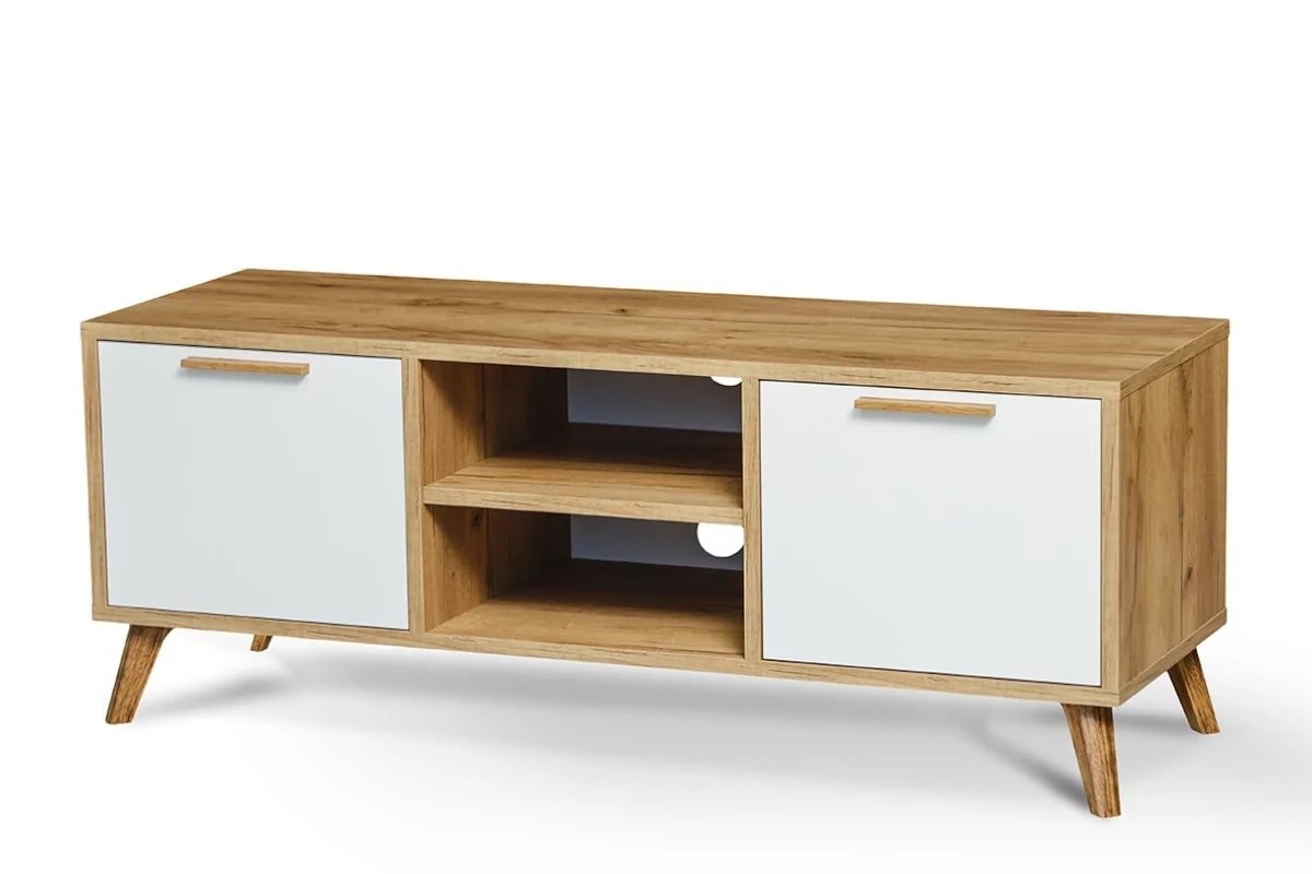 TV staliukas 120 cm NORDI WHITE