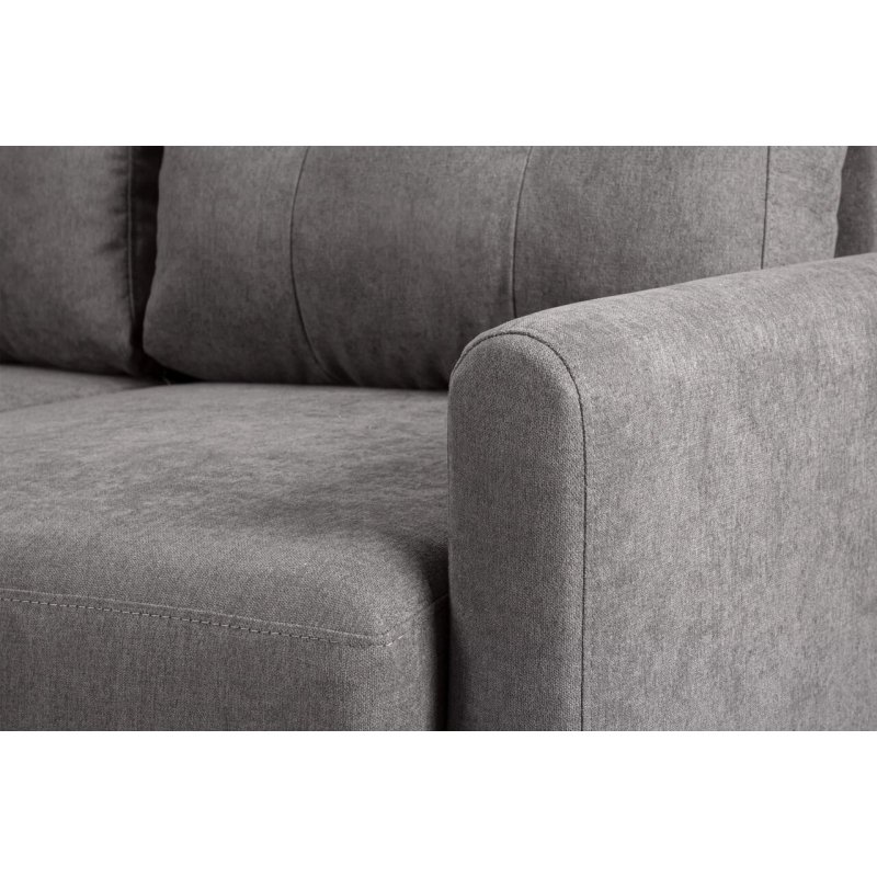 Sofa VISA, pilka, 220x95x79 cm