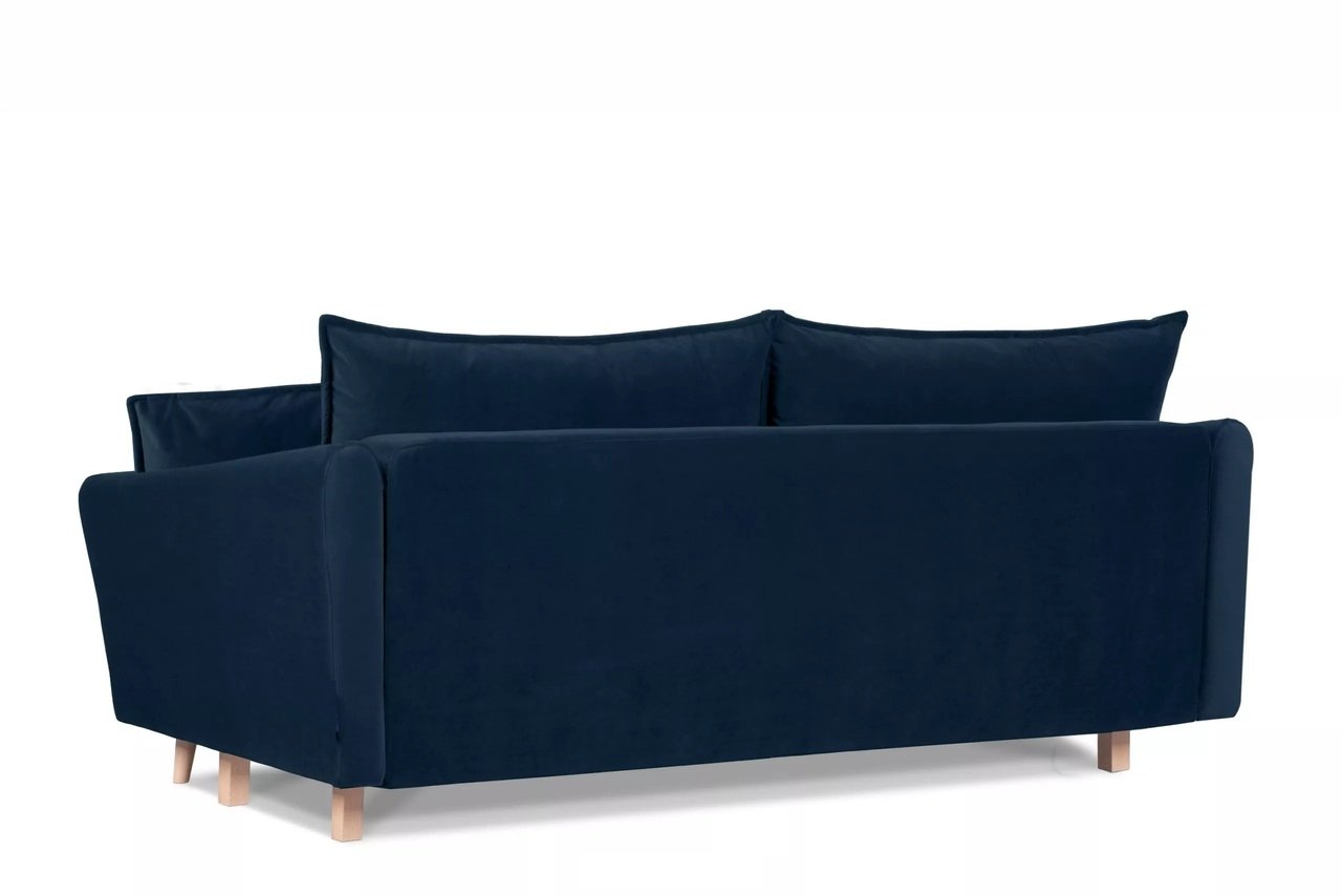 Sofa BELMO, mėlyna, 228x95x102 cm