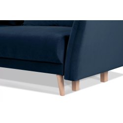 Sofa BELMO, mėlyna, 228x95x102 cm