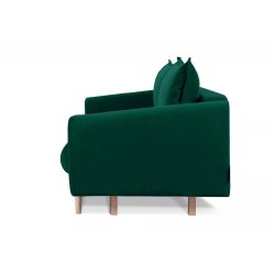 Sofa BELMO, žalia, 228x95x102 cm