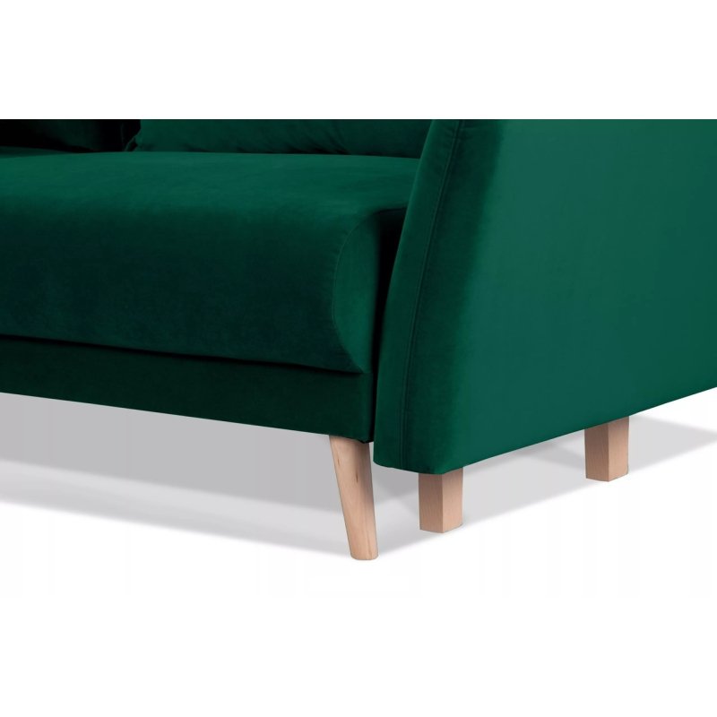 Sofa BELMO, žalia, 228x95x102 cm