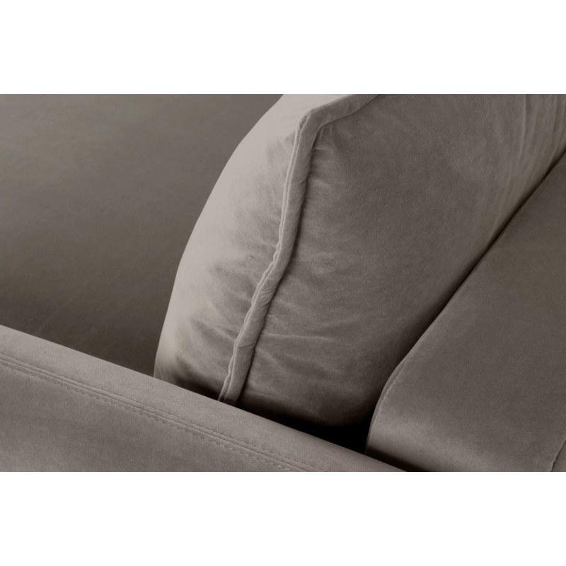 Sofa BELMO, šviesiai pilka, 228x95x102 cm