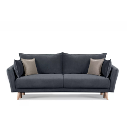 Sofa BELMO, pilka, 228x95x102 cm