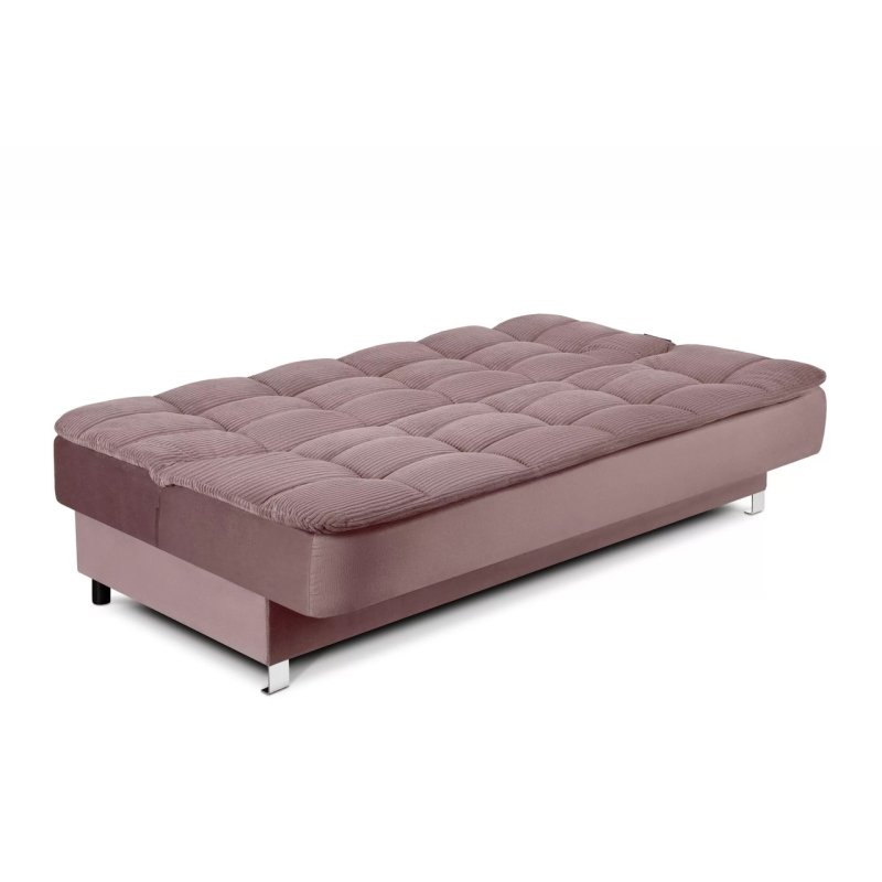 Sofa BORA, rožinė, 199x97x92 cm