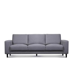 Sofa ALI, pilka, 240x87x85 cm