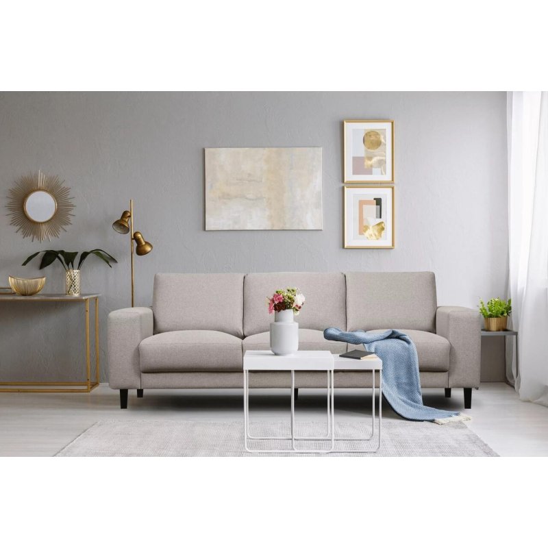 Sofa ALI, smėlio, 240x87x85 cm