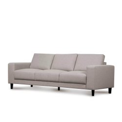 Sofa ALI, smėlio, 240x87x85 cm