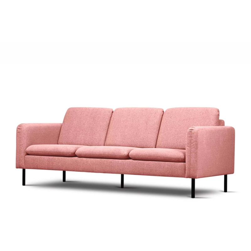 Sofa AMAR, rožinė, 228x92x89 cm