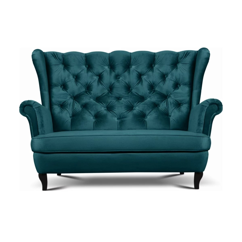 Sofa BROM, žydra, 150x92x102 cm