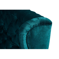 Sofa BROM, žydra, 150x92x102 cm