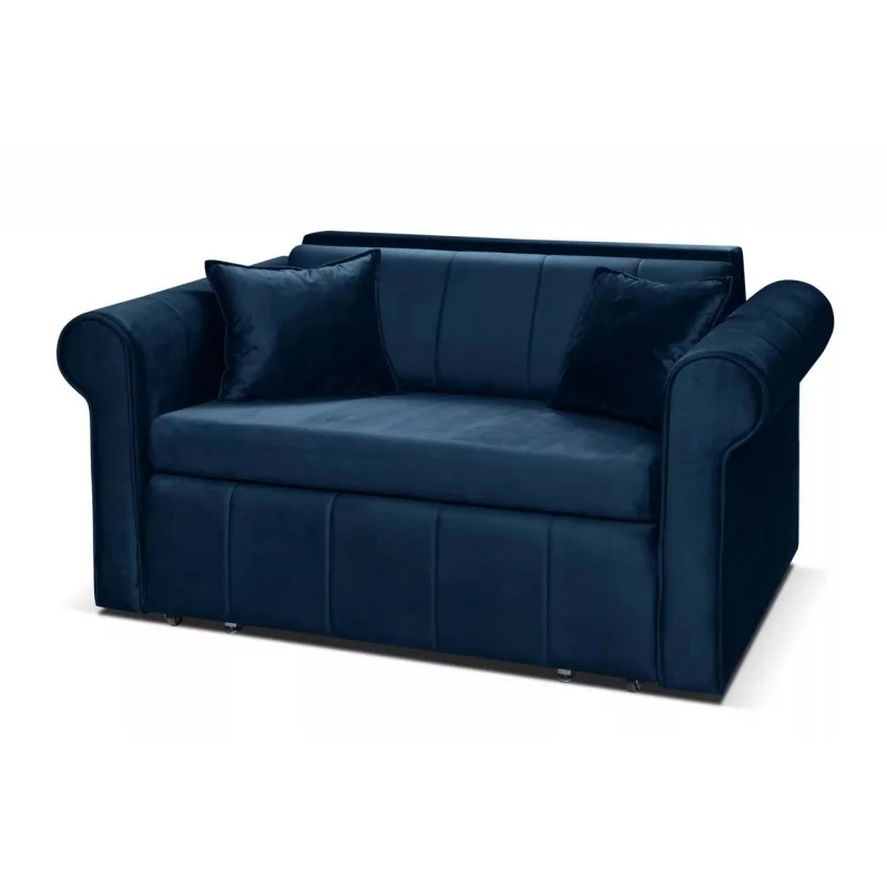 Sofa LAVI, mėlyna, 161x94x84 cm