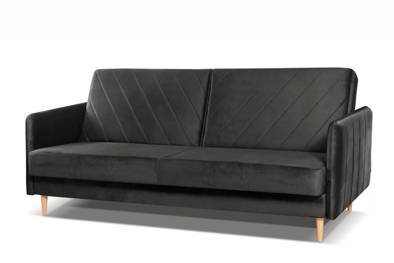 Sofa ORDI, grafito, 207x91x93 cm