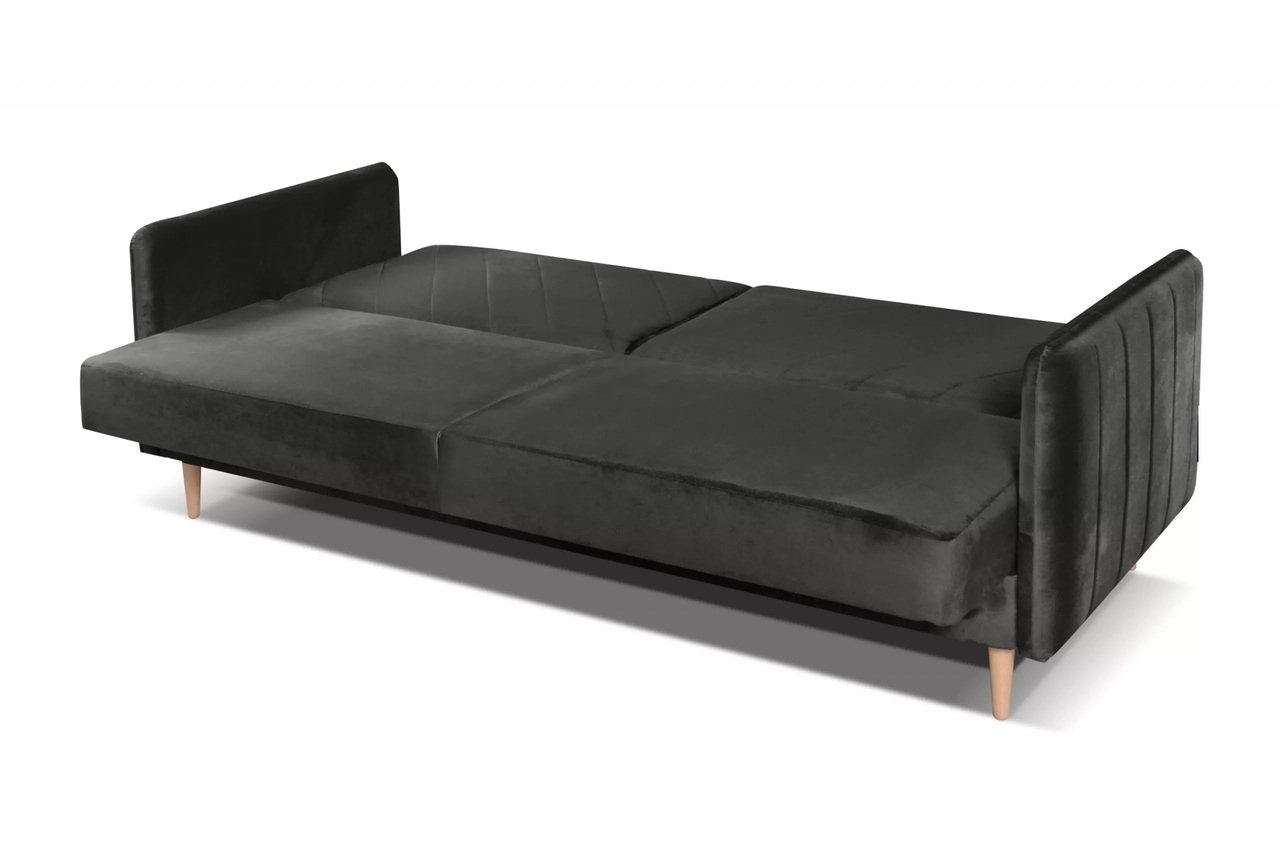 Sofa ORDI, grafito, 207x91x93 cm