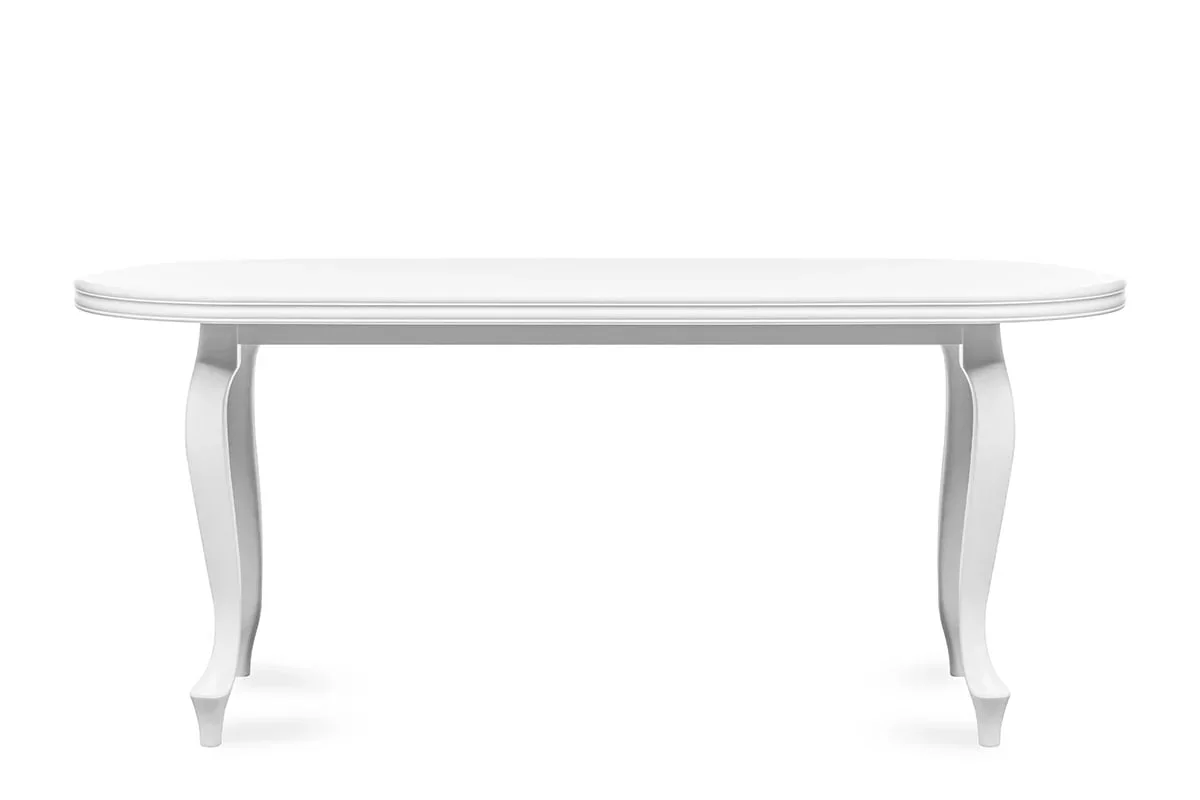 Stalas ALTI, baltas, išskleidžiamas, 200-300x100x76,5 cm