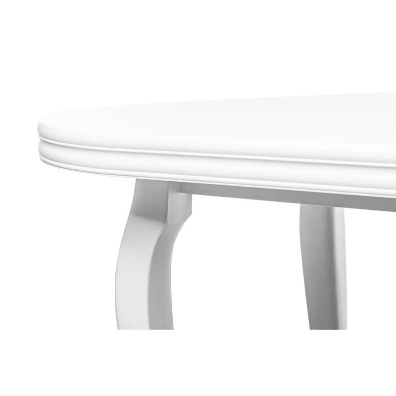 Stalas ALTI, baltas, išskleidžiamas, 160-240x90x76,5 cm