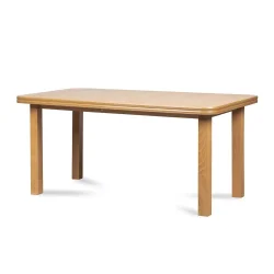 Stalas COPE, šviesaus ąžuolo, išskleidžiamas, 140-180x80x76,5 cm