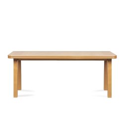 Stalas COPE, šviesaus ąžuolo, išskleidžiamas, 160-200x90x76,5 cm