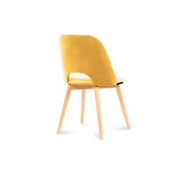 Kėdė TINA, geltona, 48x44x86 cm