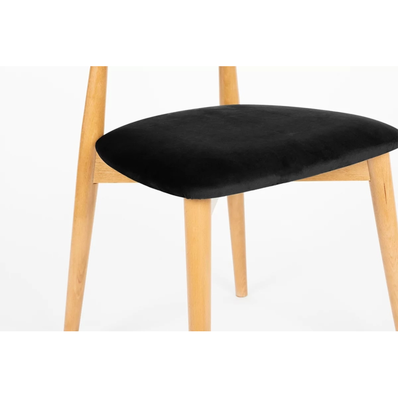 Kėdė RABO, juoda, 47x45x79 cm