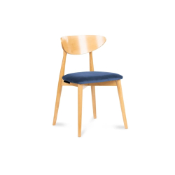 Kėdė RABO, mėlyna, 47x45x79 cm