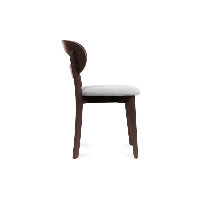 Kėdė TANIR, ruda/pilka, 47x45x80 cm