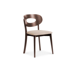 Kėdė TANIR, ruda/smėlio, 47x45x80 cm