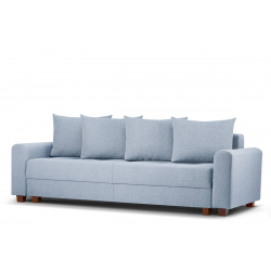 Sofa REVI, žydra, 233x100x88 cm