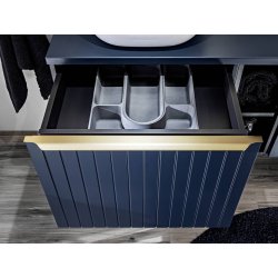 Pakabinama vonios spintelė su praustuvu 826 SANTA DEEP BLUE