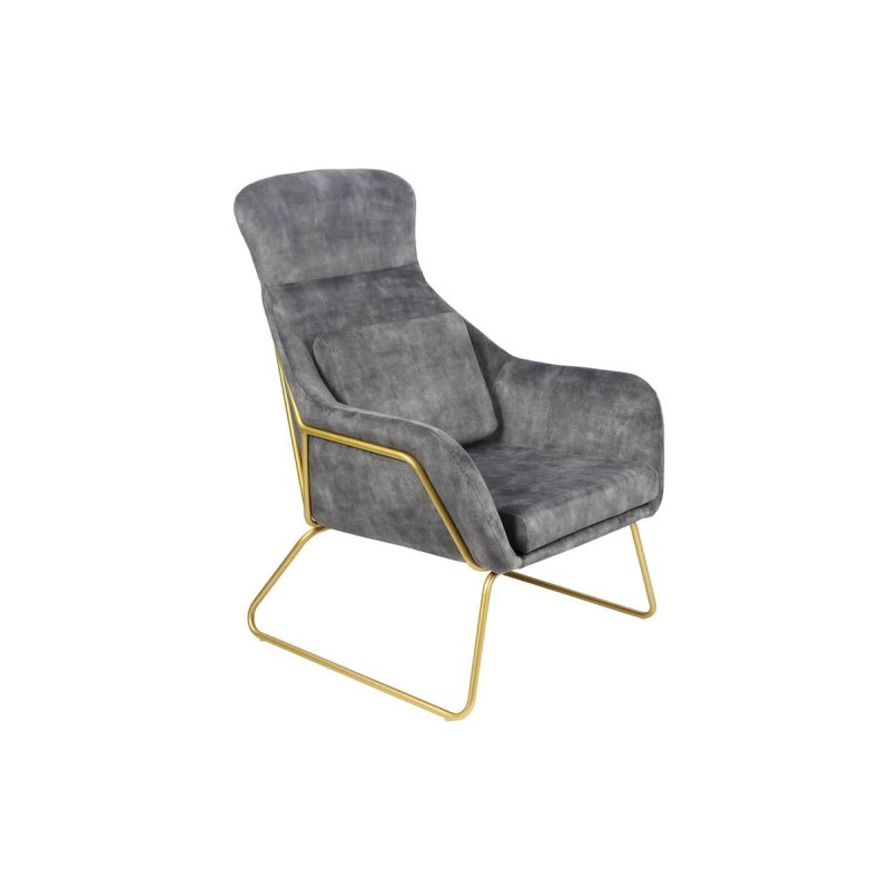 Fotelis 396, pilkas, 73x80x102 cm