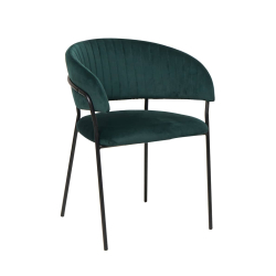 Kėdė 395, žalia, 55x50x80 cm