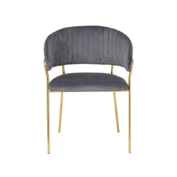 Kėdė 955, pilka, 55x50x80 cm