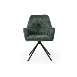 Kėdė 956, tamsiai žalia, 61x59x90 cm