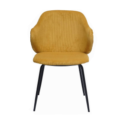 Kėdė 958, geltona, 54x55x83 cm
