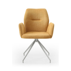 Kėdė 966, geltona, 60x62x89 cm