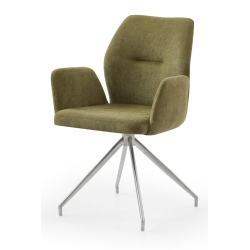 Kėdė 966, žalia, 60x62x89 cm